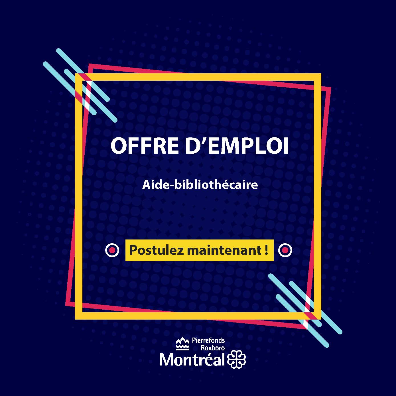 library assistant jobs montreal